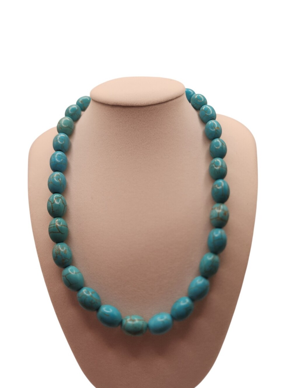Turquoise beaded Gemstone neaklace